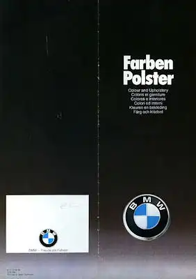 BMW Farben 1977