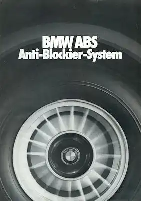 BMW ABS Prospekt 1979