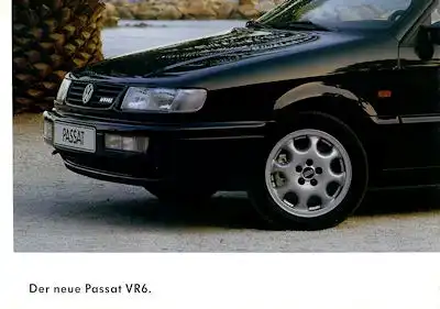 VW Passat B 4 VR 6 Prospekt 8.1993