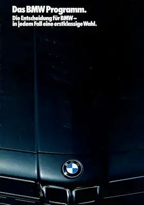 BMW Programm 1986