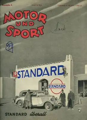 Motor & Sport 1934 Heft 27