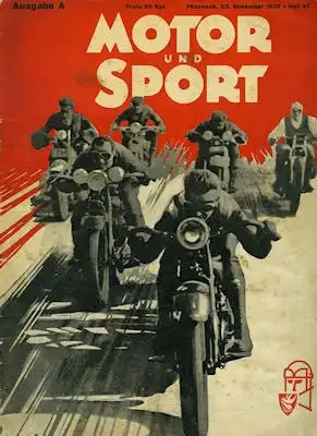 Motor & Sport 1930 Heft 47