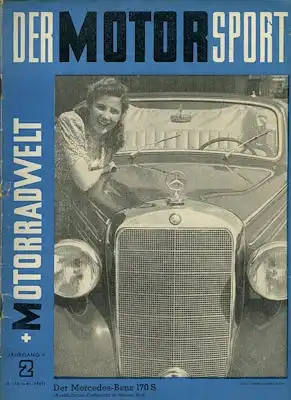 Der Motorsport + Motorradwelt 1950 Heft 2