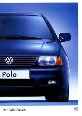 VW Polo 3 Classic Prospekt 11.1997