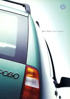 VW Polo 3 Variant Prospekt 5.1998