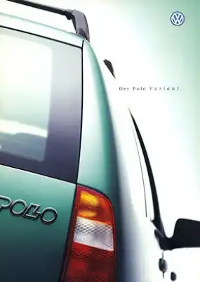 VW Polo 3 Variant Prospekt 4.1999
