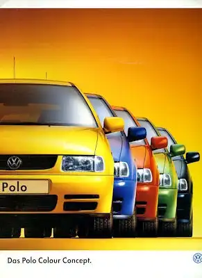 VW Polo 3 Colour Concept Prospekt 5.1997