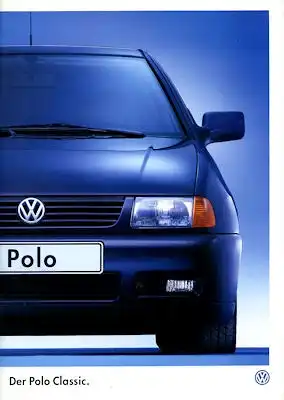 VW Polo 3 Classic Prospekt 5.1997