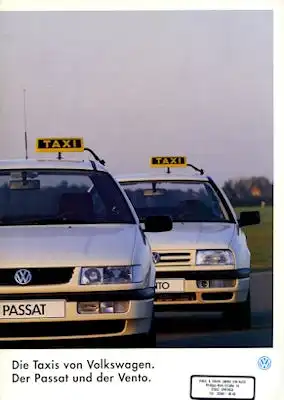 VW Passat B 4 / Vento Taxi Prospekt 1.1994