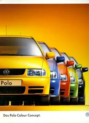 VW Polo 3 Colour Concept Prospekt 9.1995