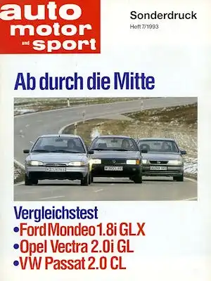 VW Passat B 3 Test 1993