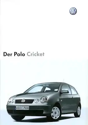 VW Polo 4 Cricket Prospekt 12.2003