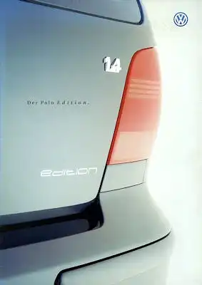 VW Polo 3 Edition Prospekt 6.2000