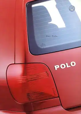VW Polo 3 Prospekt 4.2000