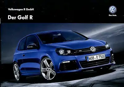 VW Golf 6 R Prospekt 5.2011