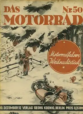 Das Motorrad 1932 Heft 50