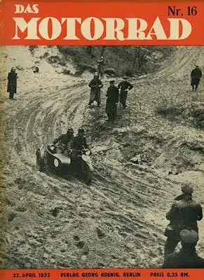 Das Motorrad 1933 Heft 16