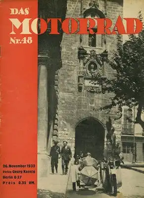 Das Motorrad 1932 Heft 48