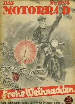 Das Motorrad 1932 Heft 52/53