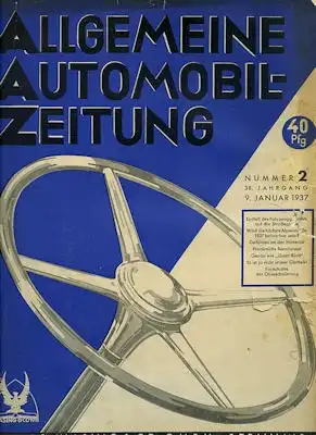 Allgemeine Automobil Zeitung (AAZ) 1937 Heft 2