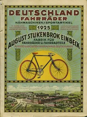 August Stukenbrok / Einbeck Katalog 1925
