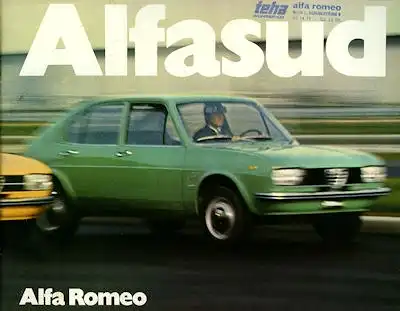 Alfa-Romeo Alfasud Prospekt 1972