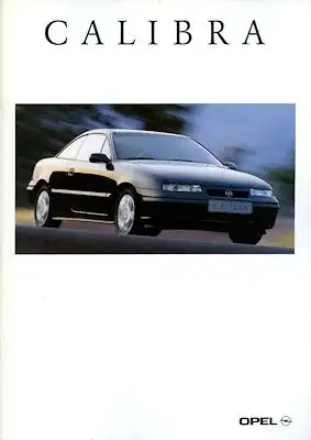 Opel Calibra Prospekt 7.1995