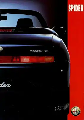 Alfa-Romeo Spider Prospekt 10.1995