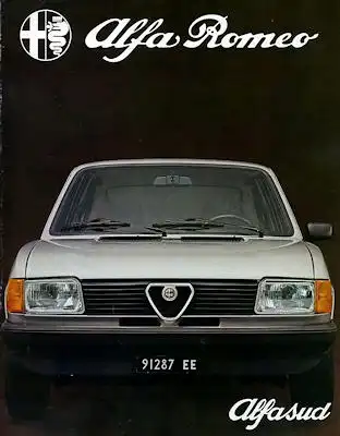 Alfa-Romeo Alfasud Prospekt 3.1980