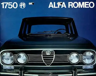 Alfa-Romeo 1750 Prospekt 1970