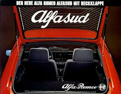 Alfa-Romeo Alfasud Prospekt 9.1981