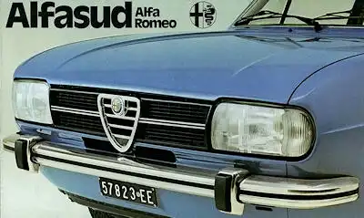 Alfa-Romeo Alfasud Prospekt ca. 1975