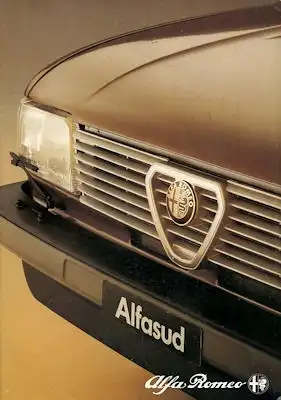 Alfa-Romeo Alfasud 1,3 SC + 1,5 Quadrifoglio Prospekt ca. 1982
