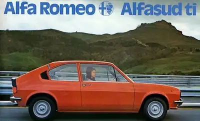 Alfa-Romeo Alfasud ti Prospekt ca. 1976