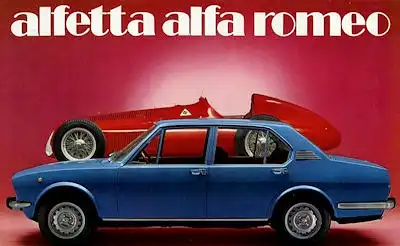 Alfa-Romeo Alfetta Prospekt ca. 1974