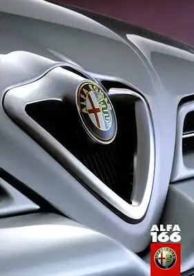 Alfa-Romeo 166 Prospekt 3.1999