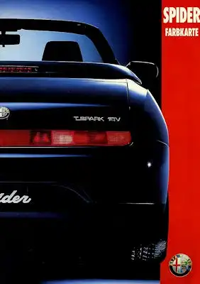 Alfa-Romeo Spider Farben 4.1995