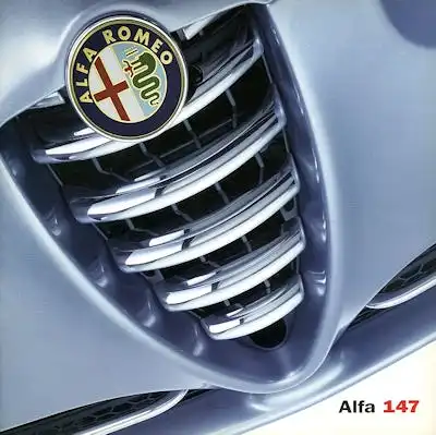Alfa-Romeo 147 Prospekt 12.2000