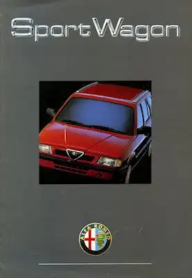 Alfa-Romeo Sport Wagon Prospekt 9.1990