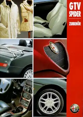 Alfa-Romeo Spider / GTV Zubehör Prospekt 8.1995