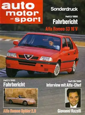 Alfa-Romeo 33 Test 1990