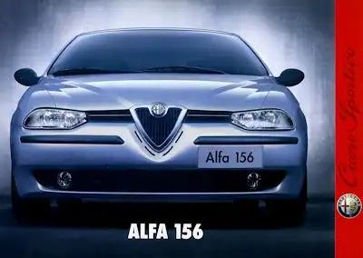 Alfa-Romeo 156 Cuore Sportivo Prospekt 4.1997