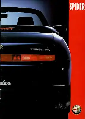 Alfa-Romeo Spider Preisliste 5.1995