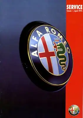 Alfa-Romeo Service Prospekt 4.1995