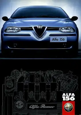 Alfa-Romeo 156 Prospekt 9.1997