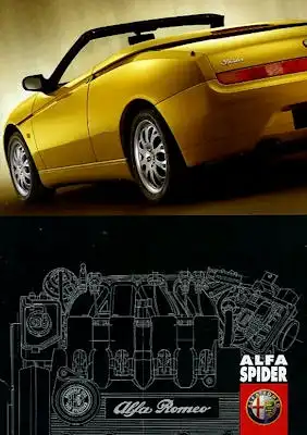 Alfa-Romeo Spider Preisliste 3.1999