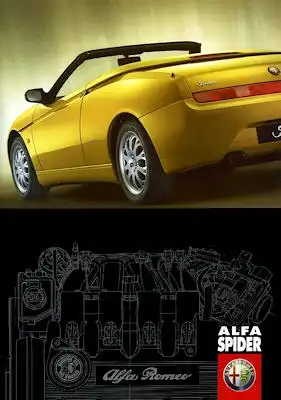 Alfa-Romeo Spider Prospekt 4.1999