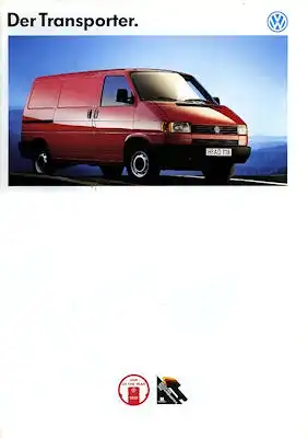 VW T 4 Transporter Prospekt 12.1991