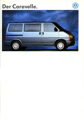 VW T 4 Caravelle Prospekt 12.1991