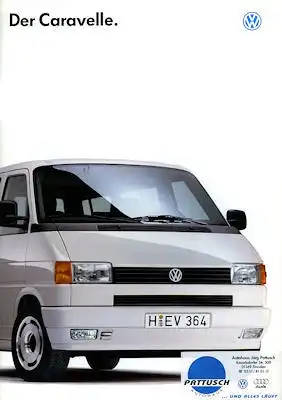 VW T 4 Caravelle Prospekt 1.1995